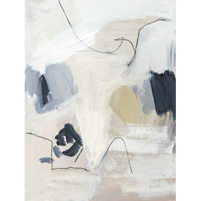 «Neutral Abstract II Green», reproduction sur toile tendue