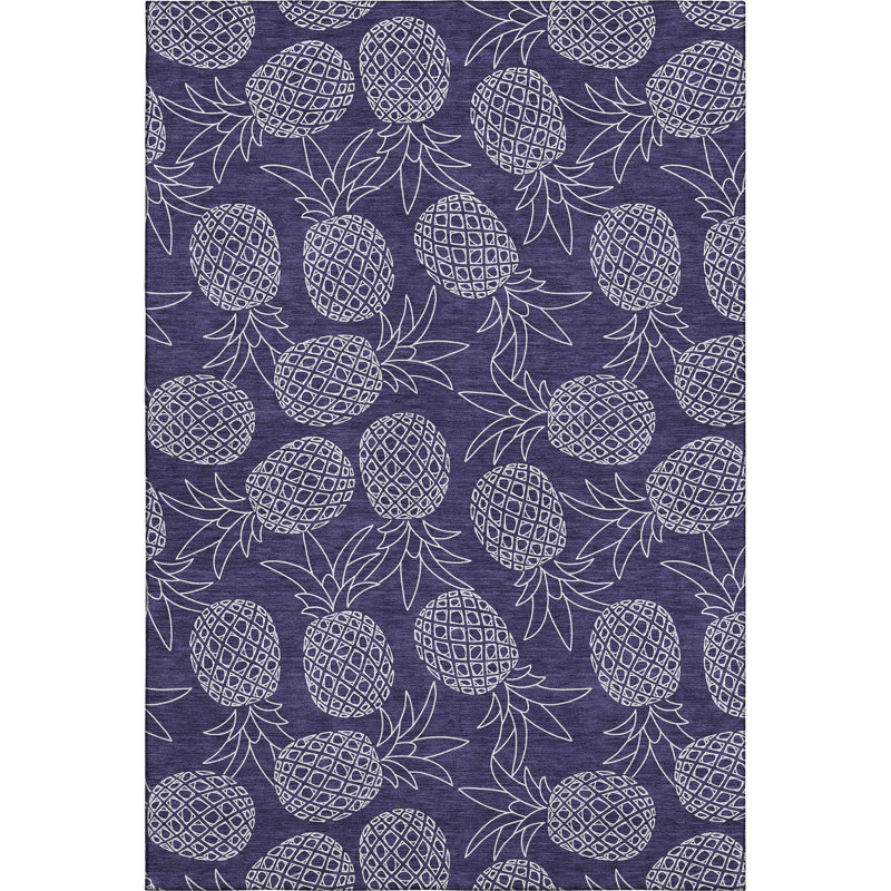 Premium Machine Washable Chiekezi AMF161 Blue Rug, Rectangle 9' x 12'