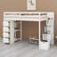 Lit mezzanine avec tiroirs de rangement-456426505