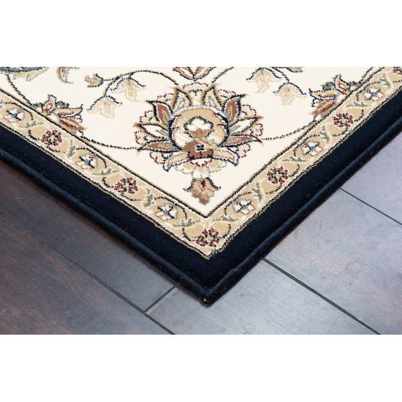 Ancient Garden Floral Indoor Rug, Rectangle 3'11" x 5'7"