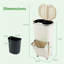 Plastic Waste Bin-130374427