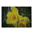 Ambesonne Dutch Cutting Board Large Size Image of Trumpet Daffodil Dark Cocoa Earth Yellow