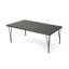 Table à manger Beaulah élégante de taille généreuse pour recevoir l'été avec une fabrication polyvalente de grande qualité