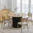 Soild Dining Table Round Kitchen Table-105256410-105256409