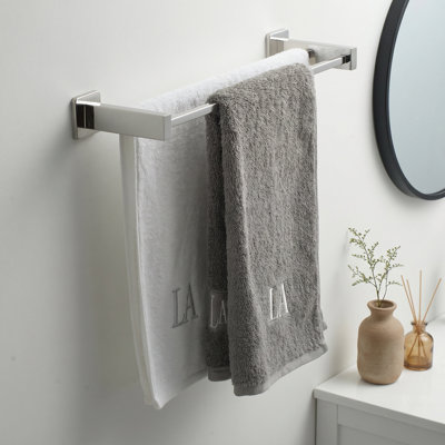 18.9in Double Square Towel Bar
