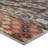 Machine Washable Southwestern Power Loom Polyester Area Rug in Brown/Terracotta-68308743