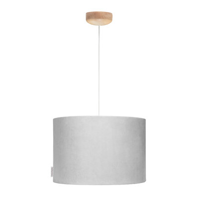 - Light Brown Drum Pendant