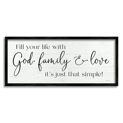 Citation de famille religieuse rustique inspirante