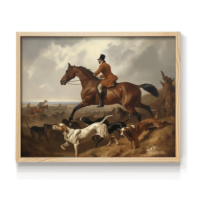 Faune - XCI - Reproduction encadrée - Restickable, Naturel, H 11 po x l 14 po