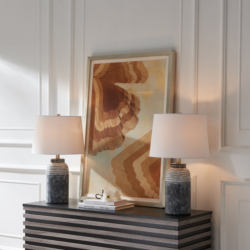 Kathryne 23.5" Ceramic Table Lamp Set