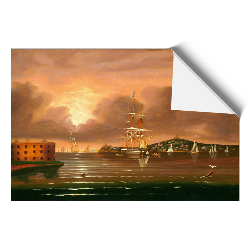 Bay Of New York - No Frame Print, 42cm H x 59cm W x 0.1cm D