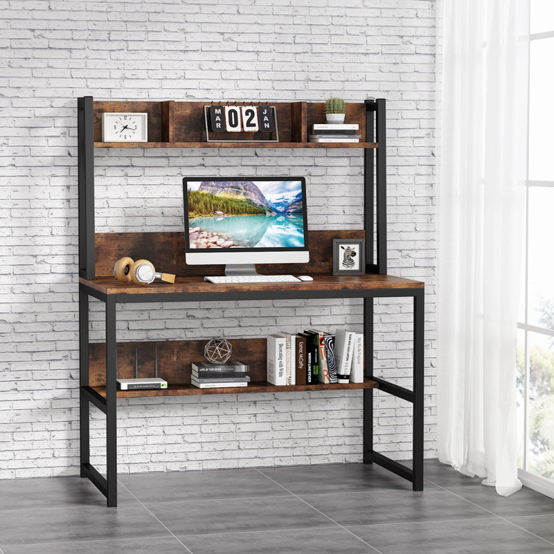 Bureau d'écriture avec huche