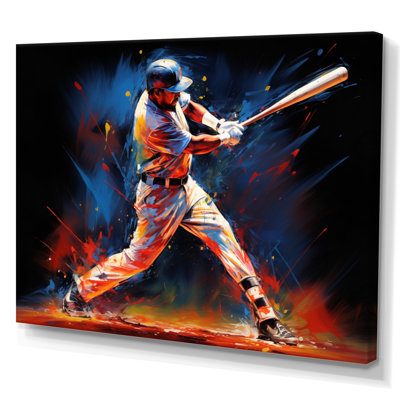 " Baseball Swing Of Emotion IV "