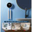 Toothbrush Sanitizer Holder Wall-Mounted, 1 Compartment (White)