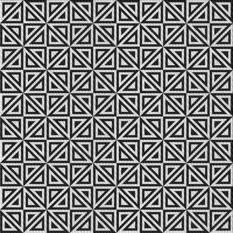 Schroder Geometric Indoor Rug, Square 6'