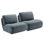 Fauteuil d'appoint pivotant 33 po Nita