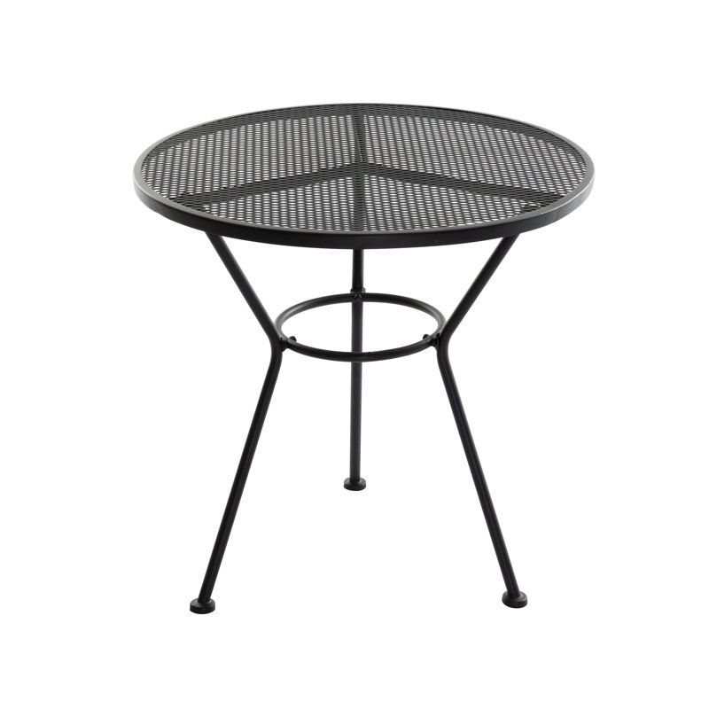 Wrought Iron 28" Bistro Table