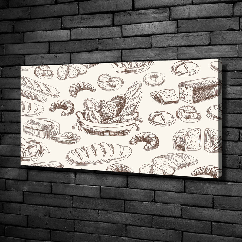 Bread - Wrapped Canvas Print
