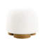 Tabouret rond rembourré en tissu entièrement assemblé, blanc, siège de 20 pouces, mousse haute densité, léger, pour le salon et la chambre à coucher avec tissu doux, capacité de poids de 300 lb, dortoir-59836618