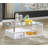 Dharamvir Glass Top Single Coffee Table