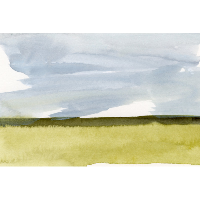 Splashy Meadow II - Wrapped Canvas Print, 20cm H x 30cm W x 3.8cm D
