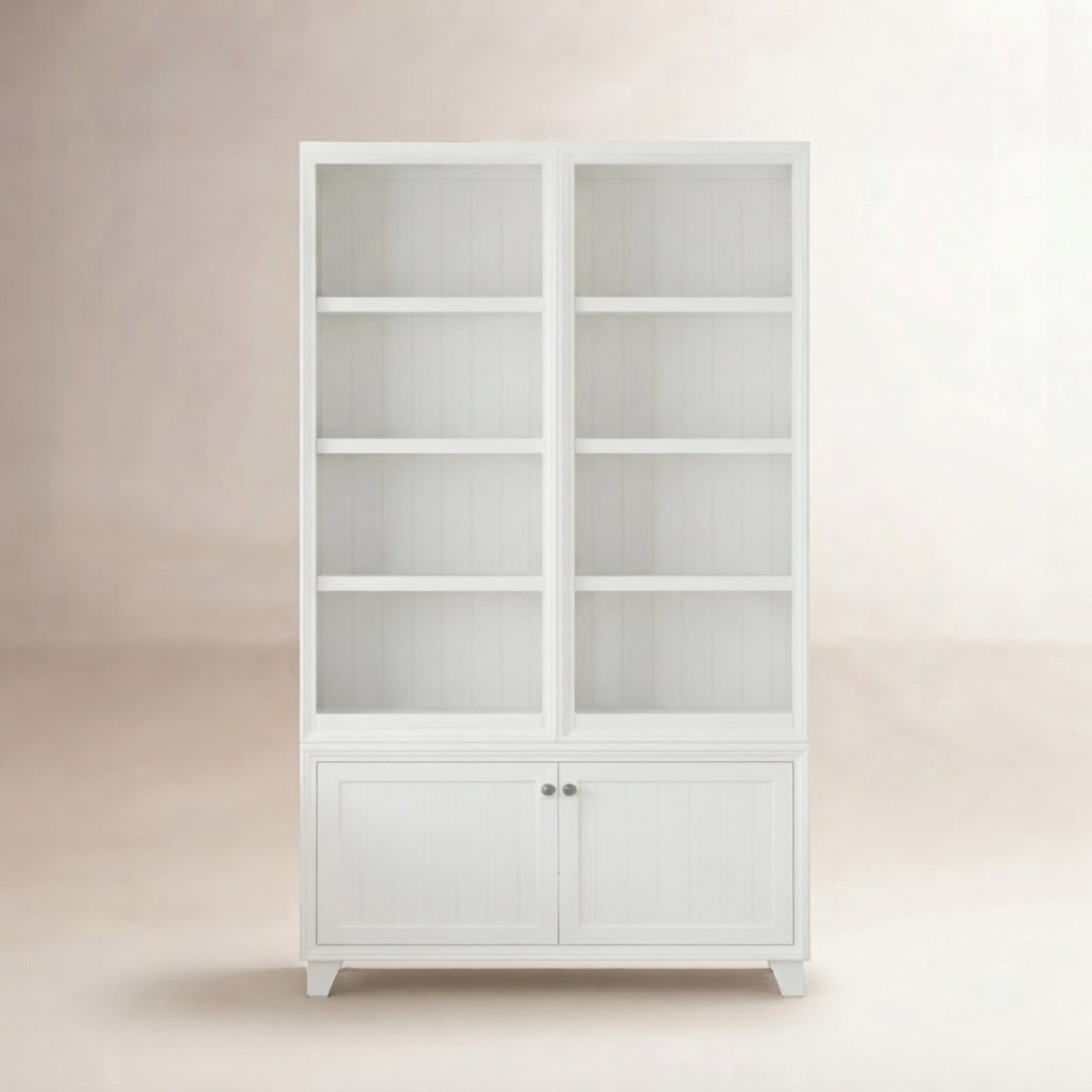 Satie 48" Bookcase, White