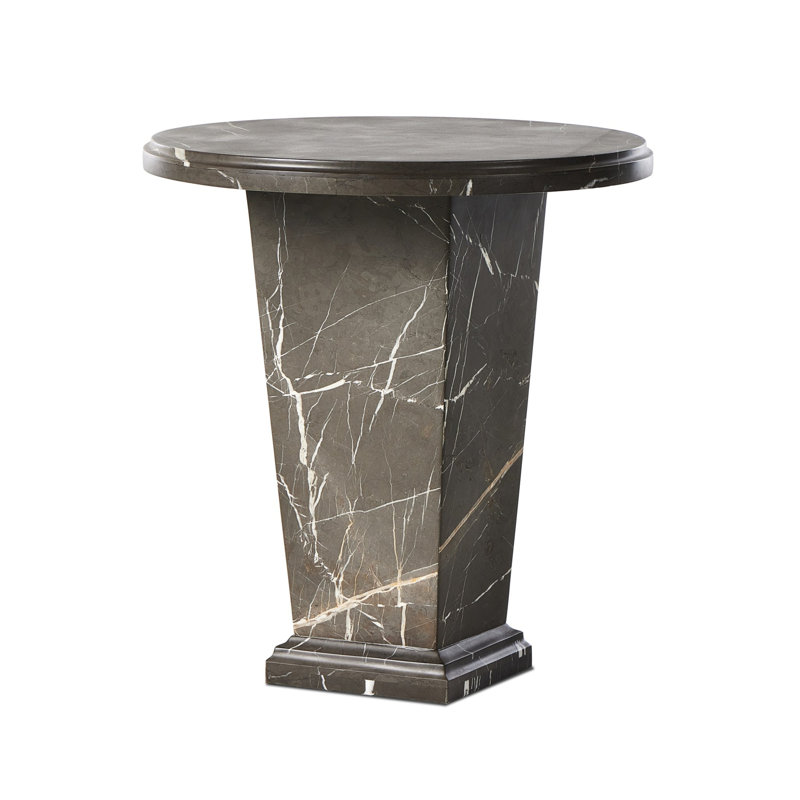 Eslo End Table, Gray Italian