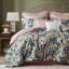 Ensemble d'édredon grand réversible à motif floral 8 pièces Ophelia-114192808