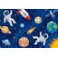 Astronaute, papier peint, planètes, décoration murale-794531261-794531262