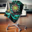 Coussin de fleurs en fractale brillante perfect-30719969-30719973