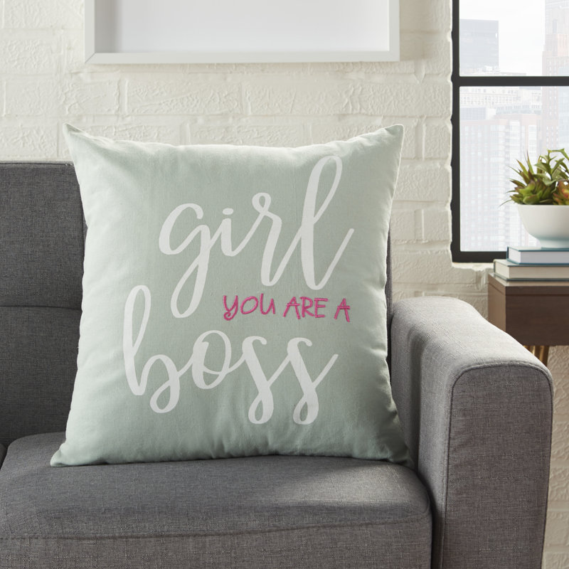 Housse et insert de coussin en coton Thames Square