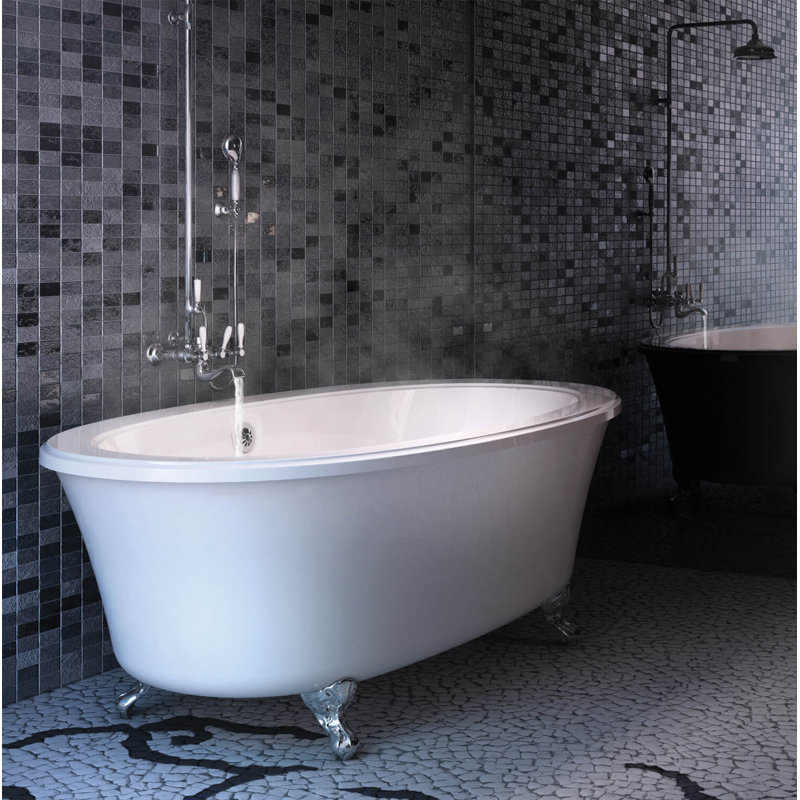 Balneo 66 in. L Freestanding Soaking Tub