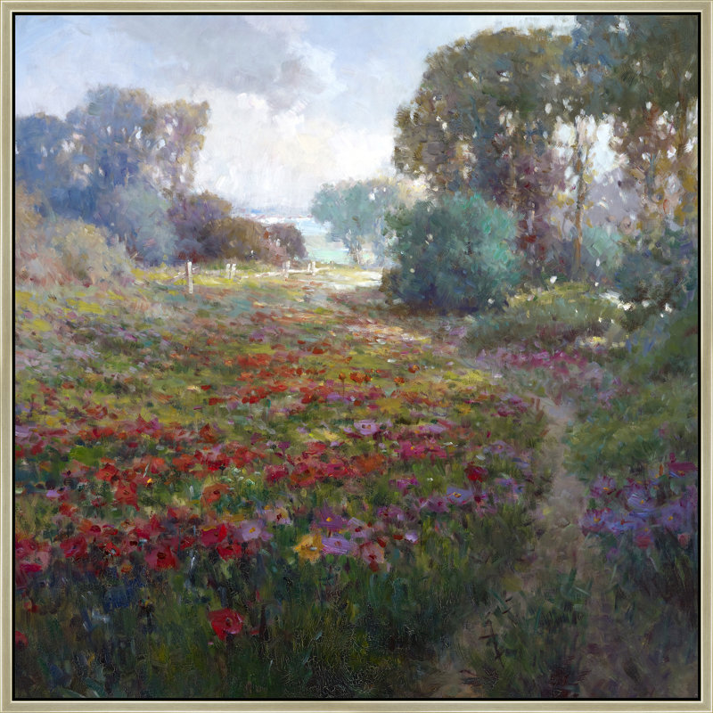 «Path Through Scarlet Wilds», Brun, H 26 po x l 26 po