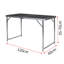 Matamoras Rectangular Wood Folding Outdoor Camping Table , 120cm W 60cm D-340105648