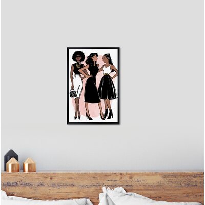 Lovely Gals by Oliver Gal - Graphic Art Print on Canvas -  House of HamptonÂ®, DC30DDFF3FAA42098AF9559873486273