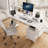 Elegant Working Desk With Drawer And Power-1906815925