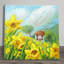 JUDITH YATES Farmhouse Plants & Flowers Wall Decor