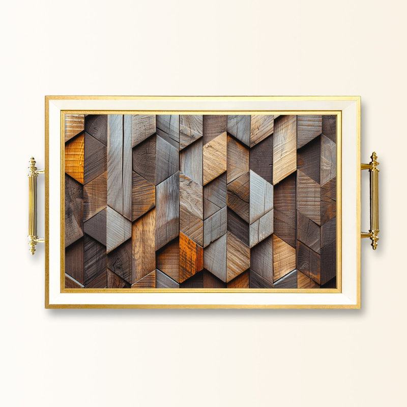 Élégant plateau en verre de 19,7 po x 11,4 po x 1,4 po | Fabrication 100% verre durable | Facile à nettoyer avec un chiffon humide | Idéal pour le service, la présentation décorative et l'organisation | Ajout élégant à la décoration intérieure