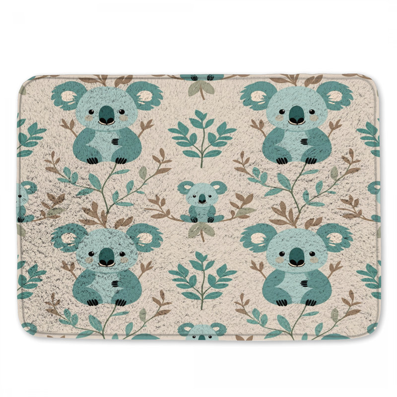 Tapis de bain Koala, L 34 po x L 21 po