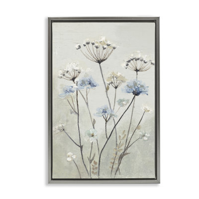 «Neutral & Blue Dandelions», par Patricia Pinto