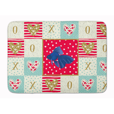 Arturs Patchwork Non-Skid Kitchen Mat