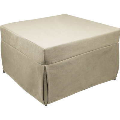 Larisa 78cm Wide Square Solid Colour Cube Ottoman