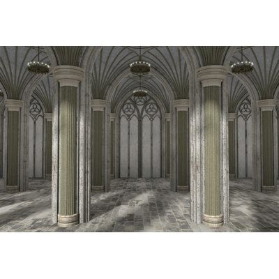 " Gothic Hall Interior "