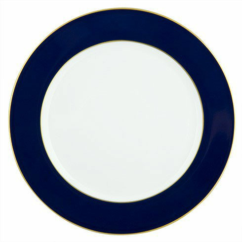 Service Plates Bone China Platter, Cobalt