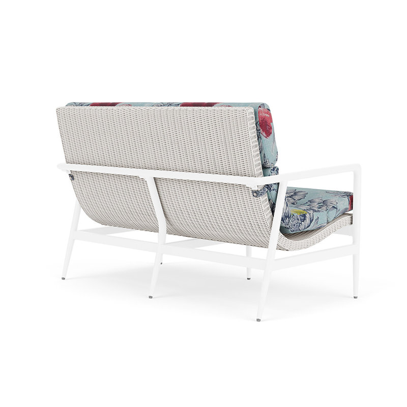 Cascade Outdoor - Seat, White, Serena Floral Meadow