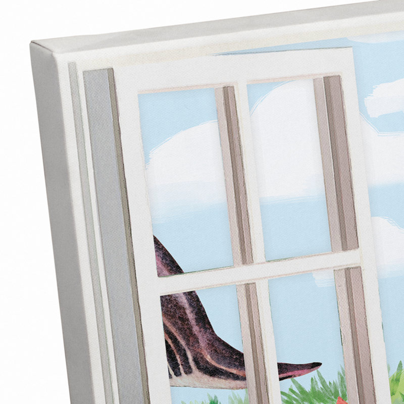 Art sur toile, "land" avant time window Mccaslin, H 12 po x l 18 po x P 1,25 po