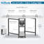 Table de couture pliable avec roulettes