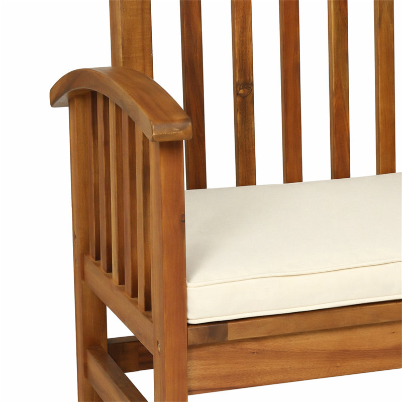 CASA ACACIA DINING CHAIR, Cream, Brown