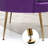 Upholstered Velvet Loveseat Sofa with Pillows and Gold Metal Legs for Living Room, Bedroom, Office-618083277