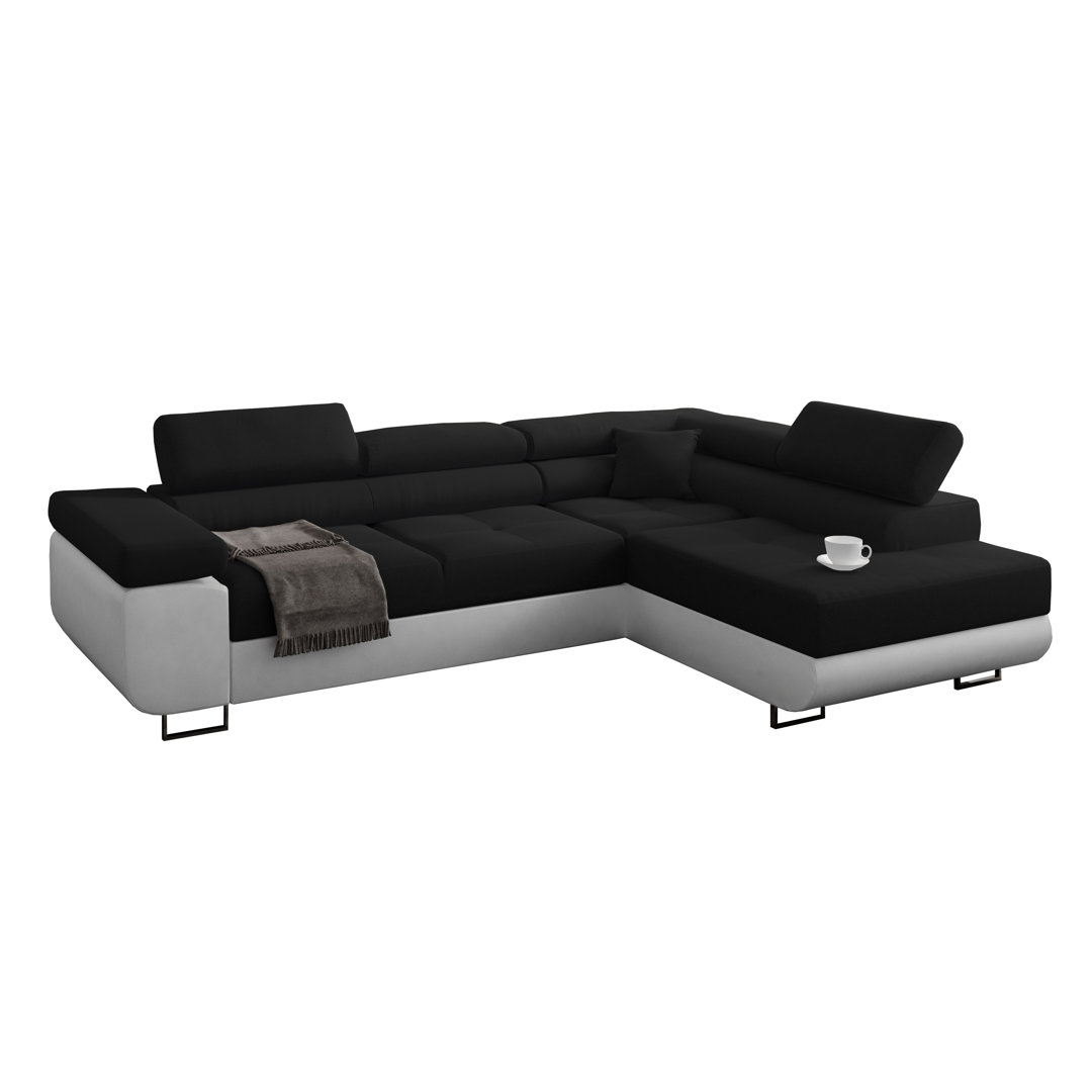 Ecksofa Anguel mit Bettfunktion